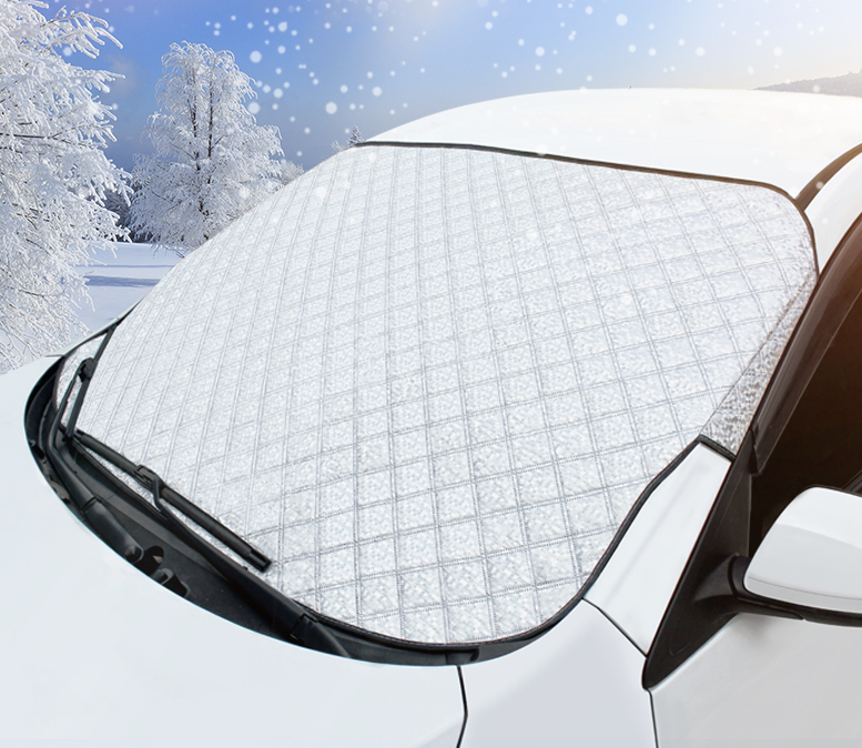Voiture bloc neige pare-brise avant antigel couverture hiver avant équipement snowboard pare-brise sn