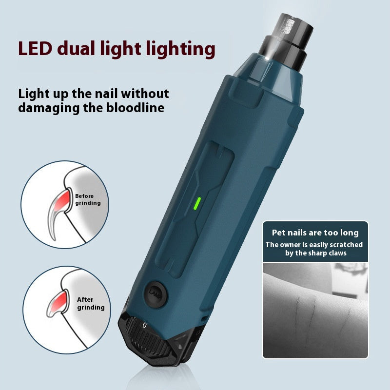 Pet 6-vitesse de contrôle de clou piercing dispositif LED lumière automatique