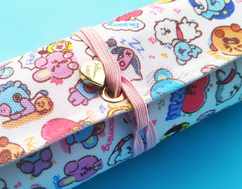 Sac de papeterie imprimé étudiant