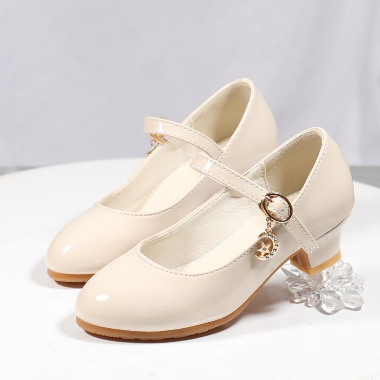 Chaussures pour enfants à couche unique en cristal coréen