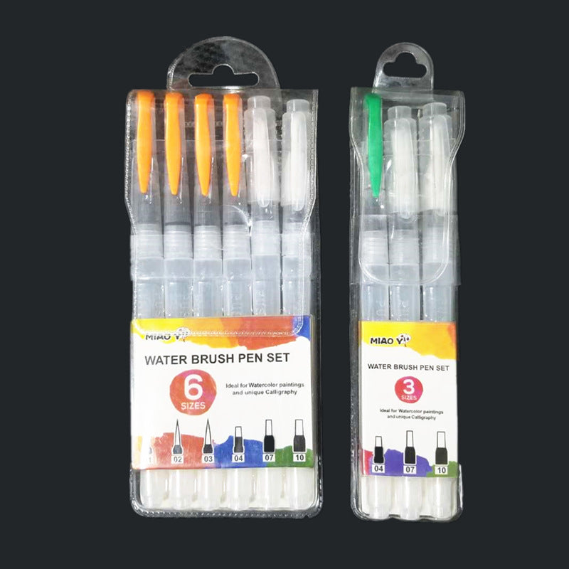 Ensemble de peinture couleur aquarelle soluble dans l'eau