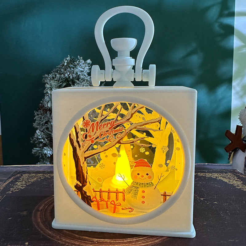 Décorations de Noël Boîte Cadeau Portable pour Enfants Creative