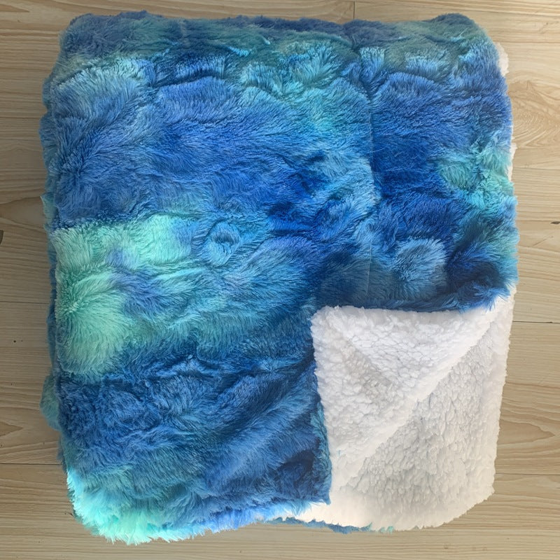 Couverture-cadeau en laine de laine de la laine de laine de laine de laine de laine de laine de laine de laine de laine de laine épaisse