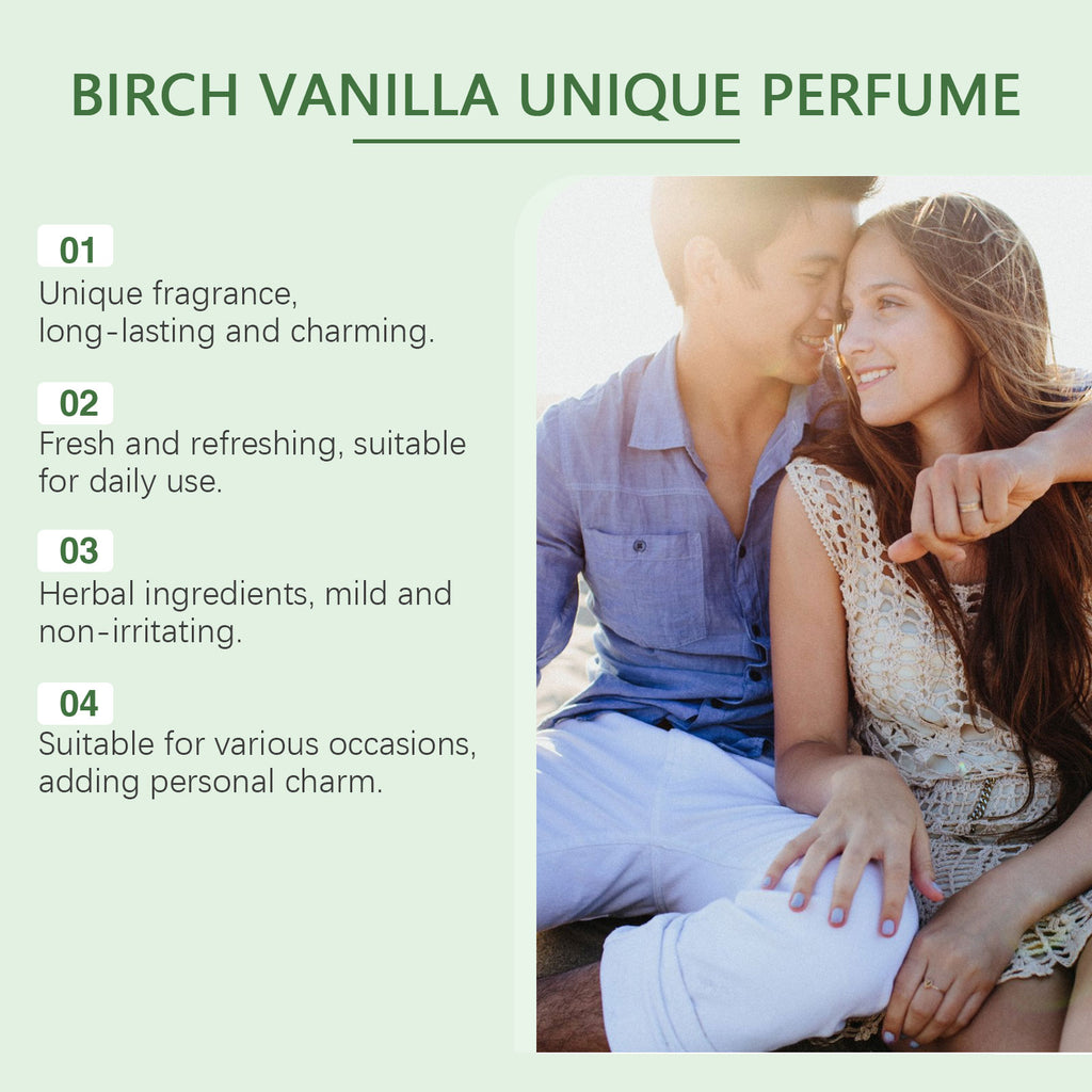 Parfum unique de la vanille de bouleau
