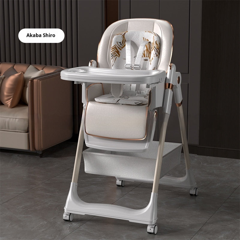 Bébé Manger Multifonctionnel Table à manger et chaise pour enfants pliables Portable