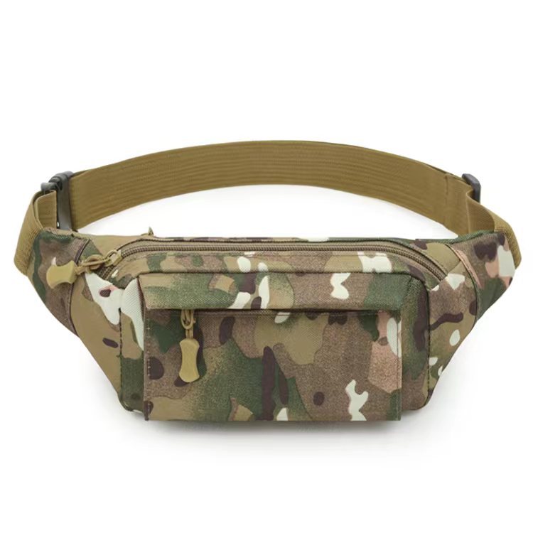 Sac de taille homme Sac de poitrine multifonctionnel Sports Casual