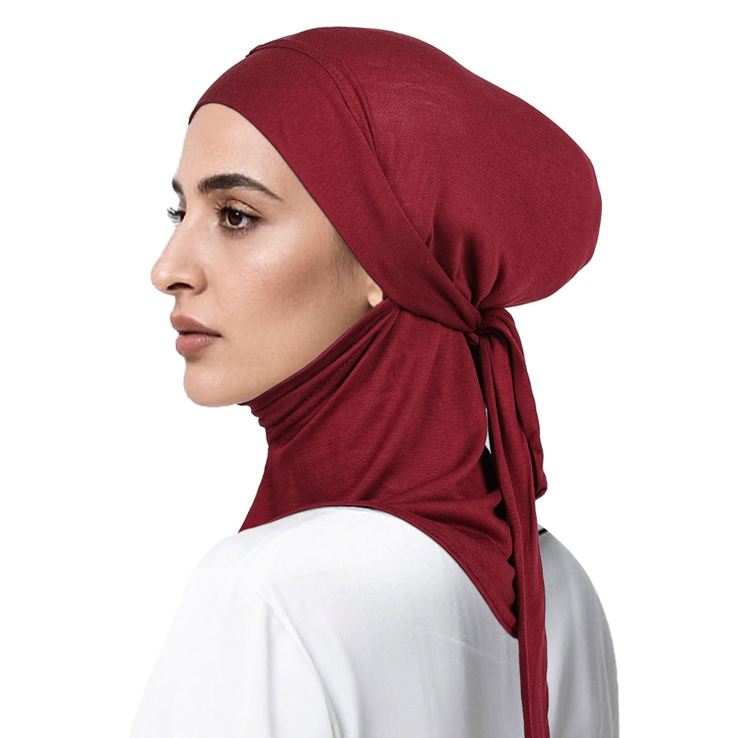 Tête en polyester brodée à la main pour femmes