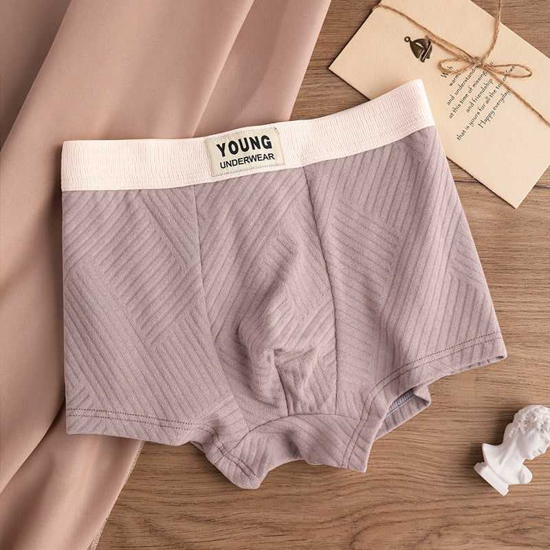 Slips de Texture pour hommes en coton