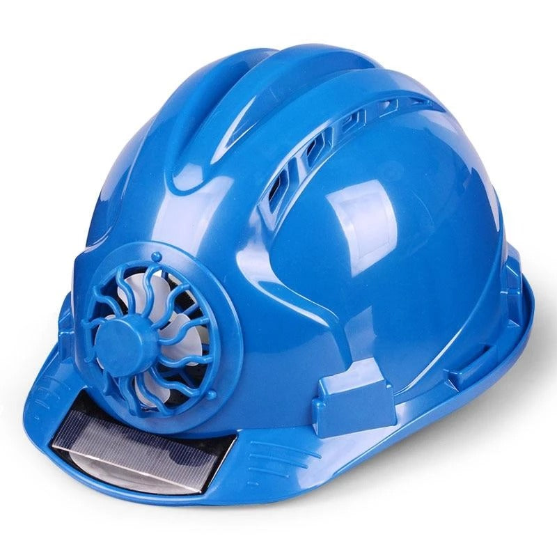 Casque de protection solaire du chantier de construction