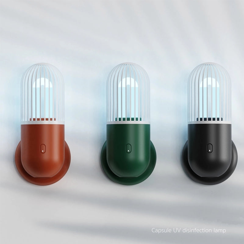 Lampe portable de désinfection aux ultraviolets capsule
