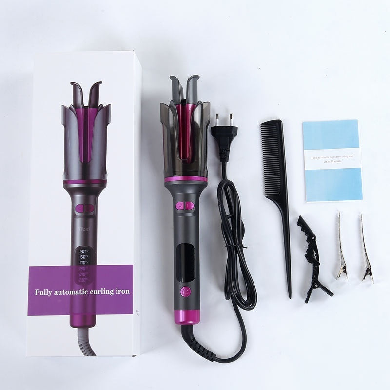 Entièrement automatique 32mm Négatif-Ion baguette de curling des cheveux pour les gros courbes sans dommages