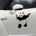 Autocollant sport extérieur panda voiture