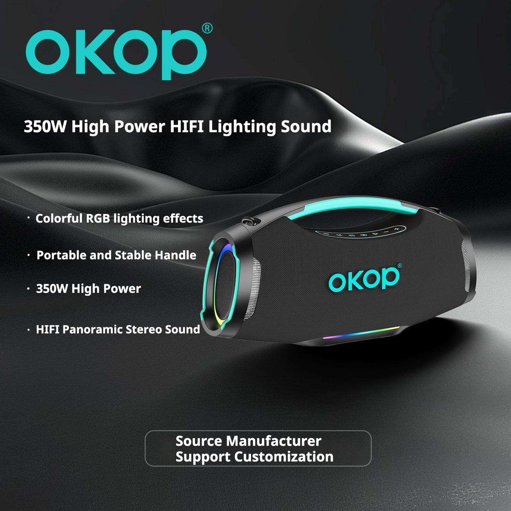 KP-8005 Haut-parleur Bluetooth sans fil portable haute puissance pour les collectes extérieures