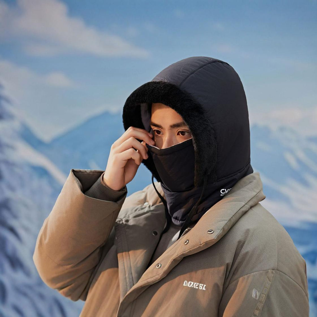 Chapeau de protection de l'oreille chaude polaire pour hommes