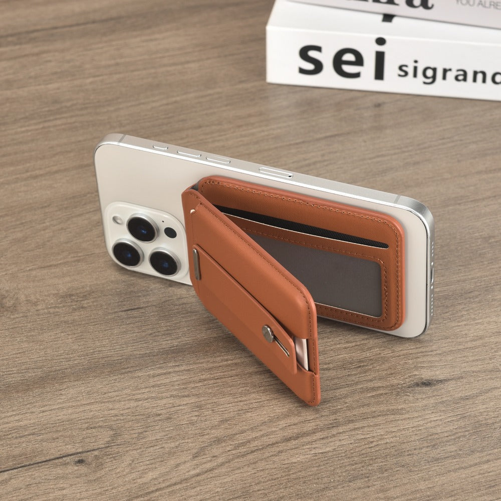 Phone case with a location chip to prevent card theft and loss