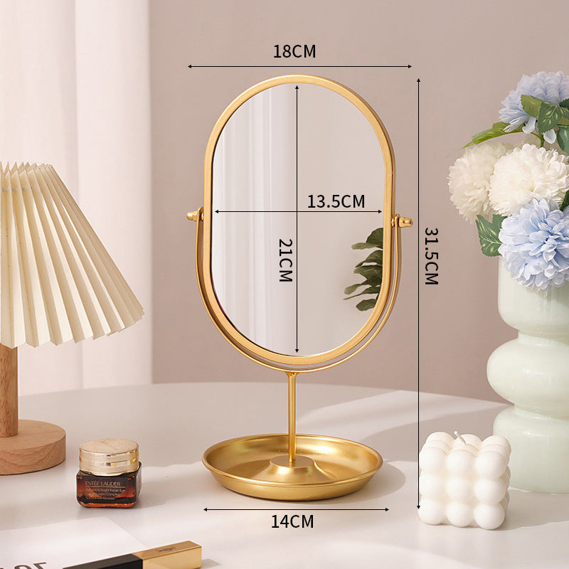 Ménage Table de chambre à coucher de haute valeur maquillage miroir léger