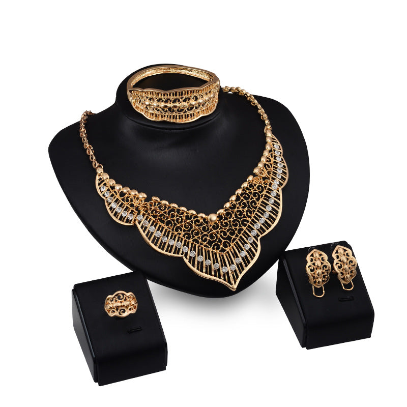 Boucles d'oreilles en alliage de style sauvage