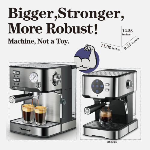 20 Bar Professional Espresso Machine with Milk Frother