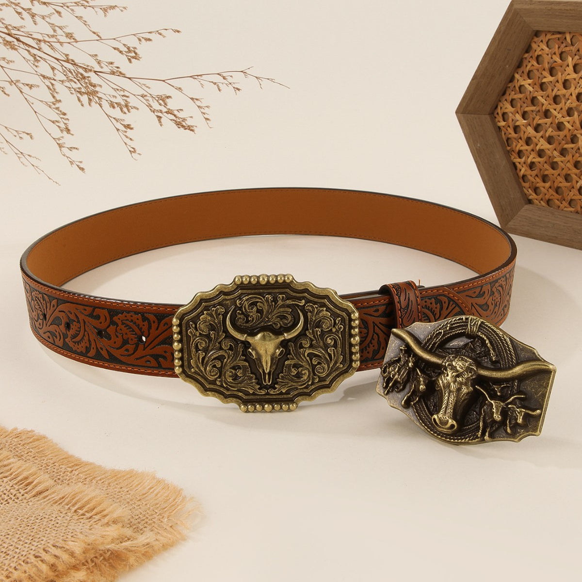 Personnalité de mode Western Denim Style Ceinture