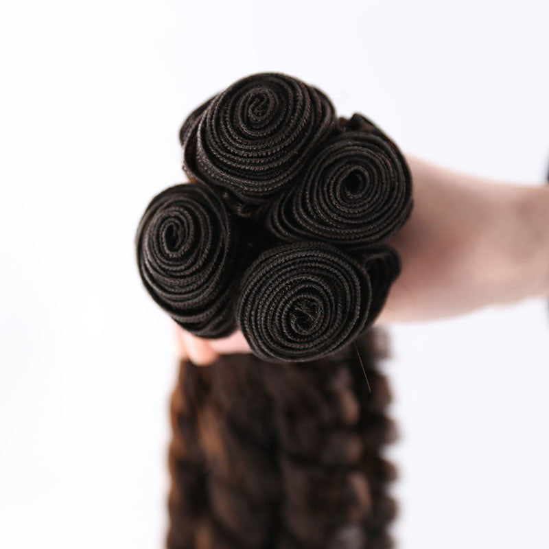 Ensemble de rideaux de cheveux en fibre chimique