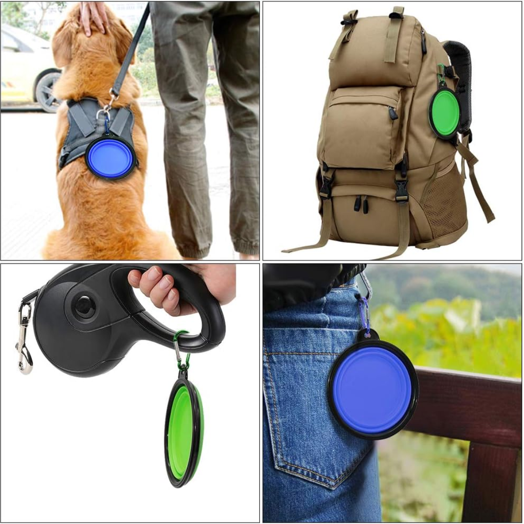 Bols collapsibles pour chien
