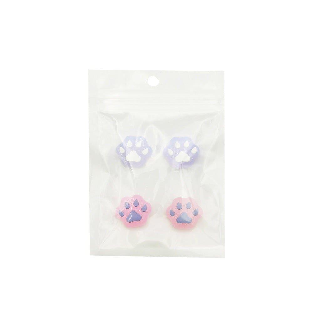 123 Bonnet de manche de joystick Q3 Bonnet de joystick VR Thumb PICO4 Cap Gel Silica