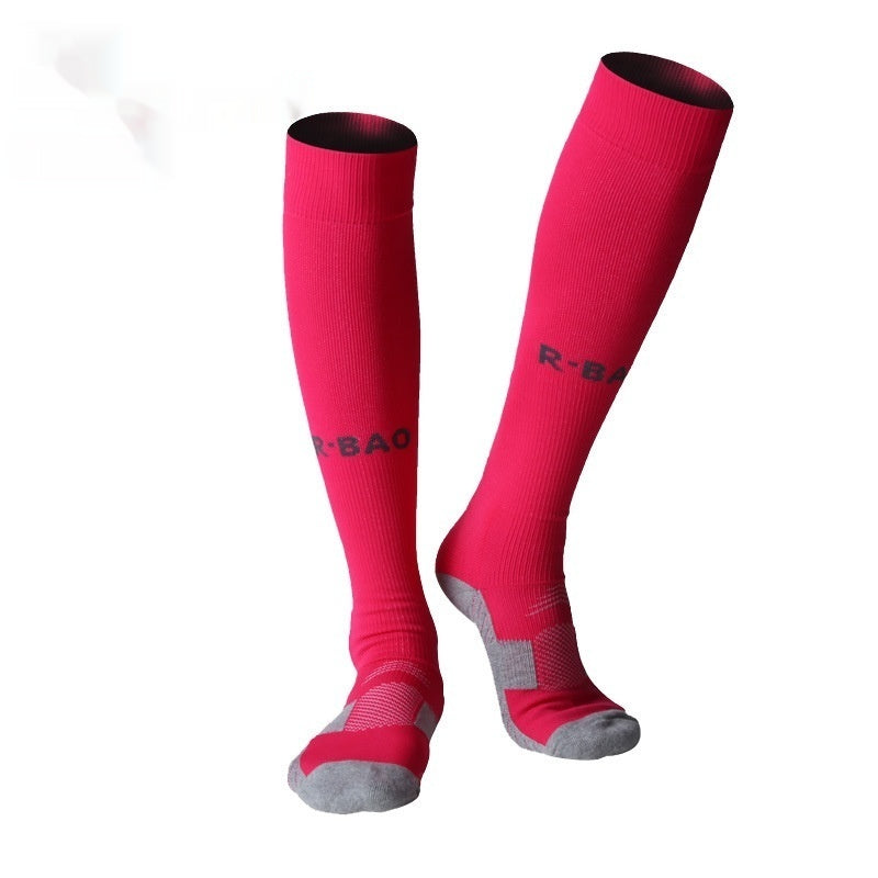 Serviette Bas Long Soccer Chaussettes Ankle Support Protection Calf