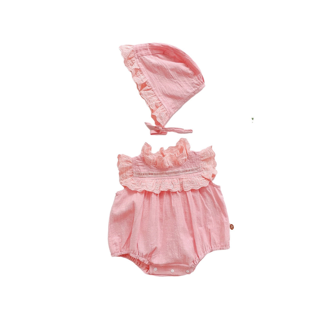 Dentelle coréenne onésie combinaison bébé Romper