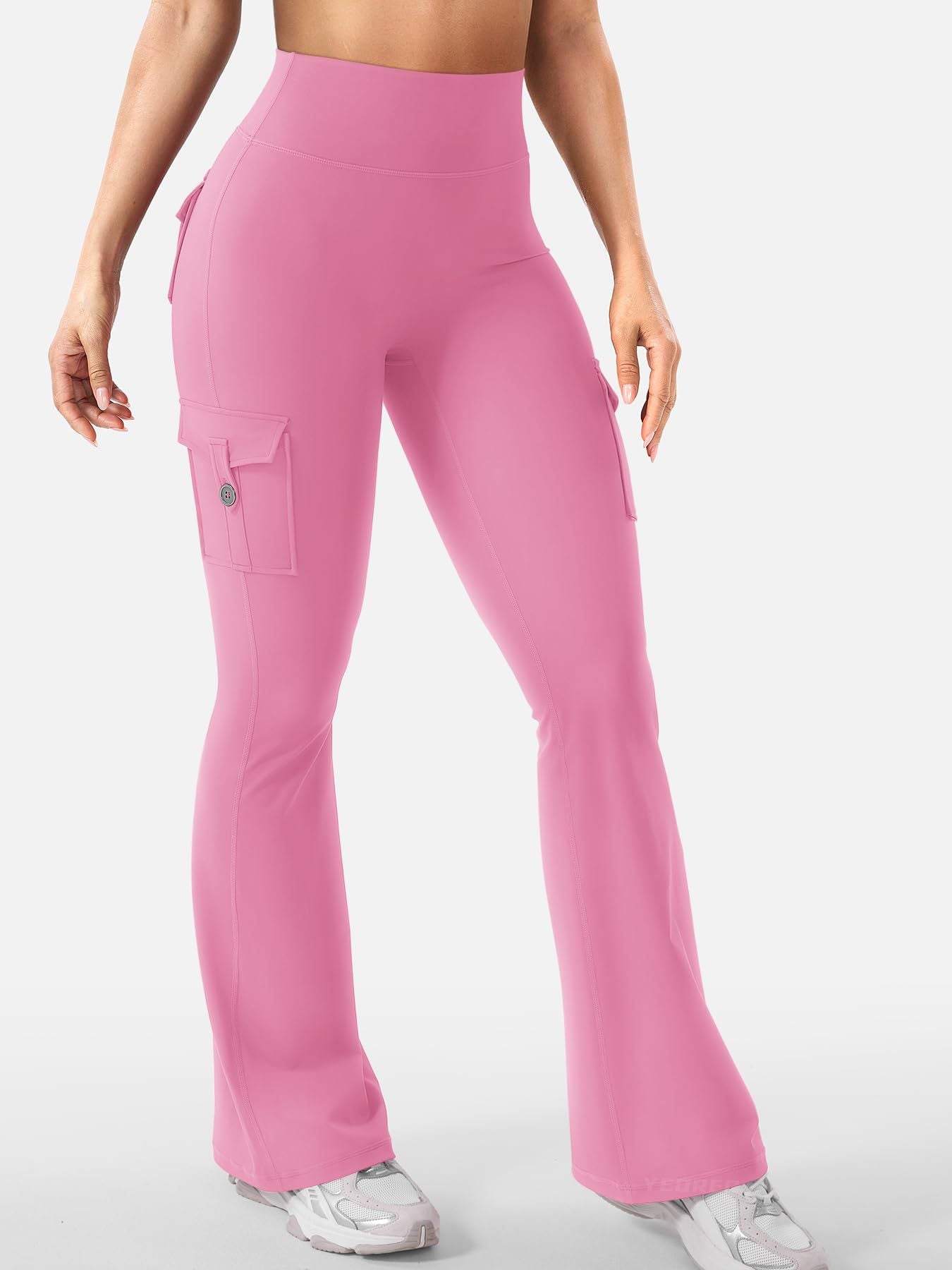 Pantalons de sport de plein air couleur solide pour femmes