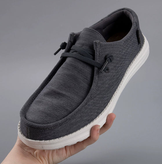 Men's Plus Size Casual Canvas Shoes