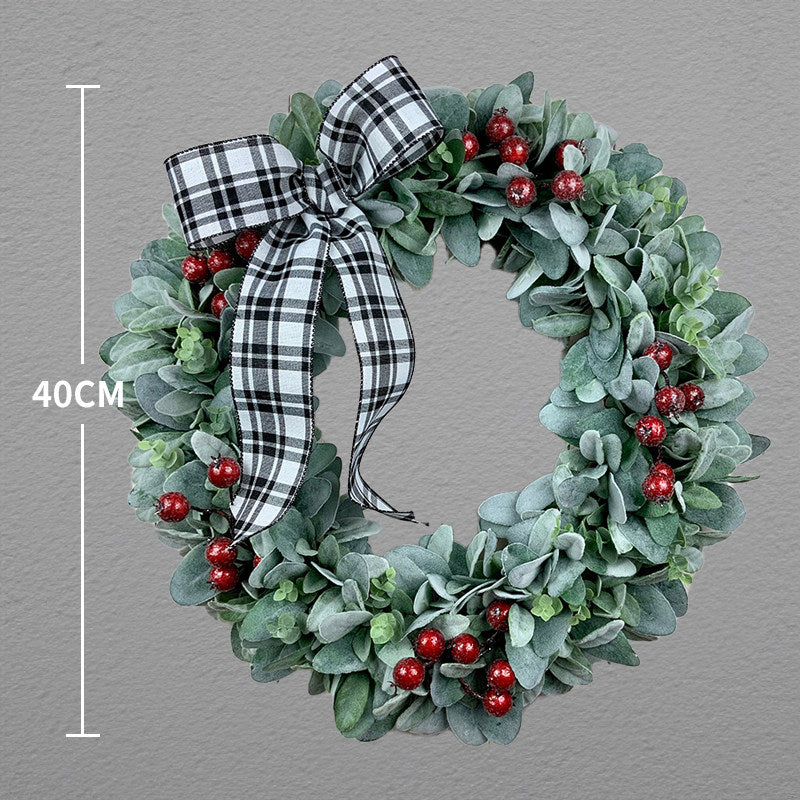 La couronne décorative de Pâques et de Noël