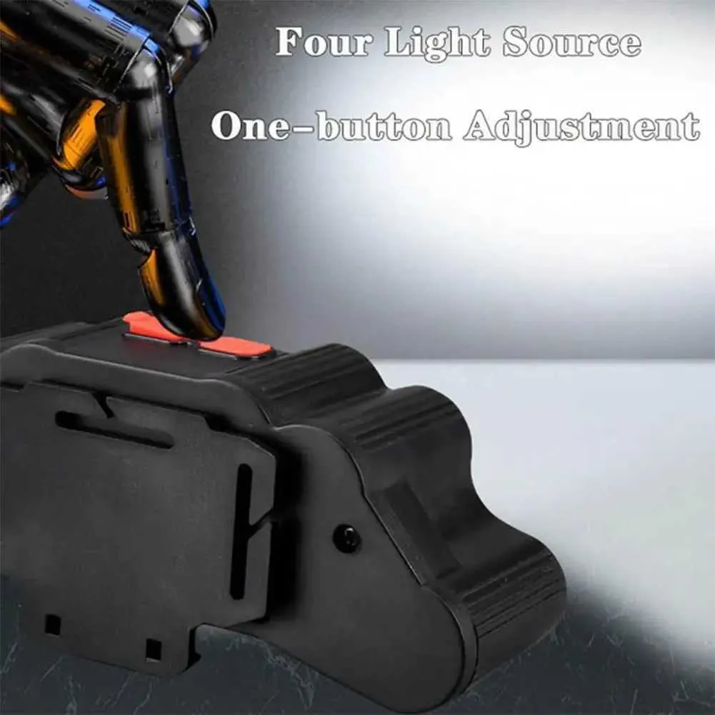 11 LED lampe de poche rechargeable USB avec intégré 18650 Batterie forte lumière Camping Adventu