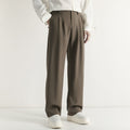 Pantalon double-pleat pour hommes