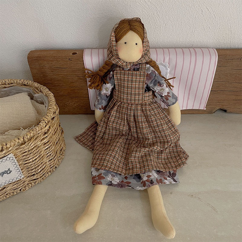 Robe de poupée de style coréen faite à la main mignon et doux pour les enfants