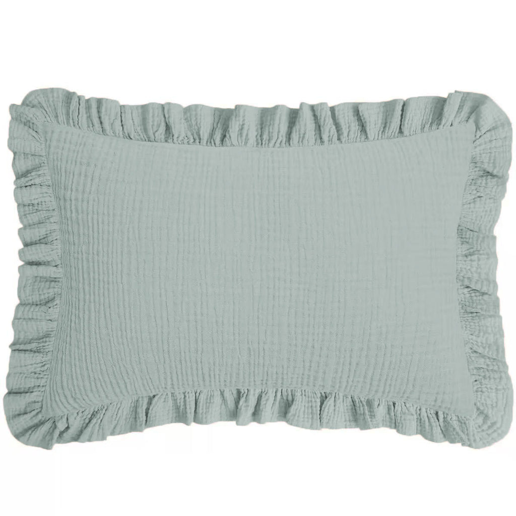 Coussin en coton respirant Gauze Ruffle pour enfants