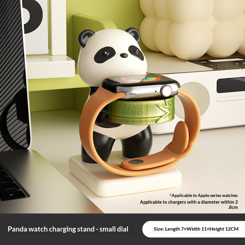 Chargeur Stand Base Stockage Panda Tray Décoration de bureau créative