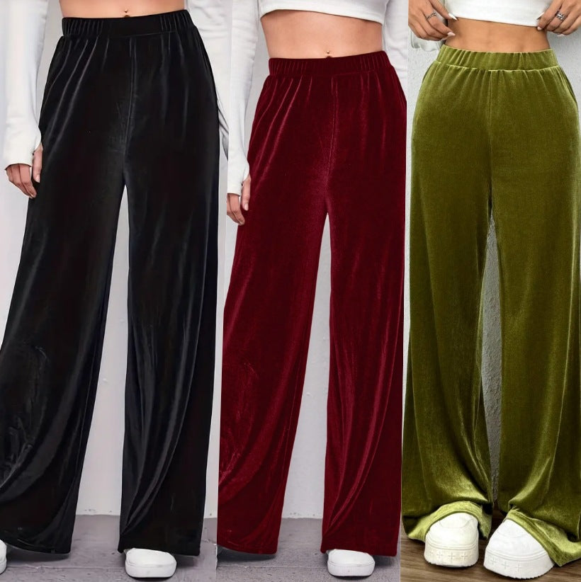 Pantalons à jambes larges pour femmes