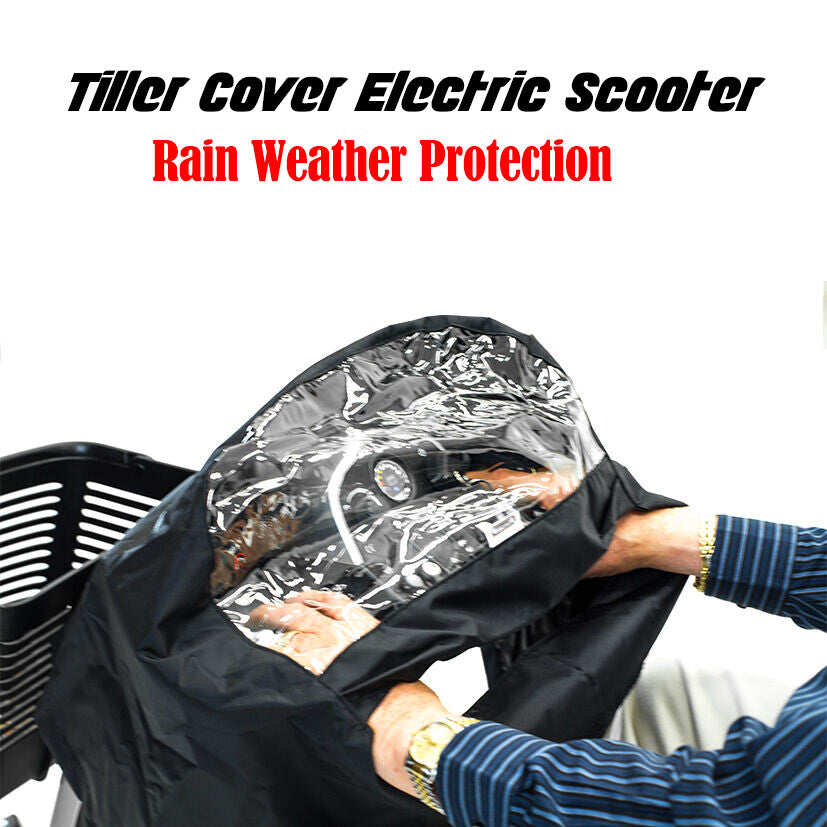 Panneau de contrôle Tiller à main Rain Cover Mobility Scooter Cover Imperméable