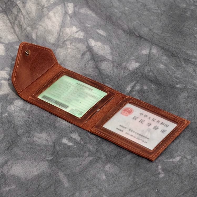 Rétro Hommes Compact Conducteurs Personnalisés Titulaire de licence Minimalist Design