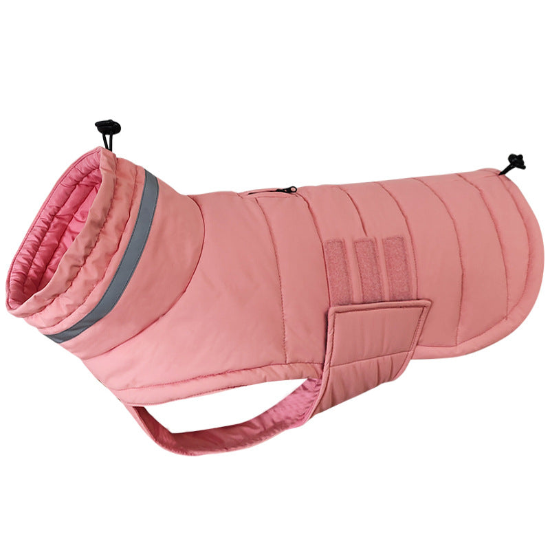Manteau de chien d'hiver imperméable Vêtements pour animaux de compagnie Medum Grands chiens chaud Thicken Dog Vest Custome