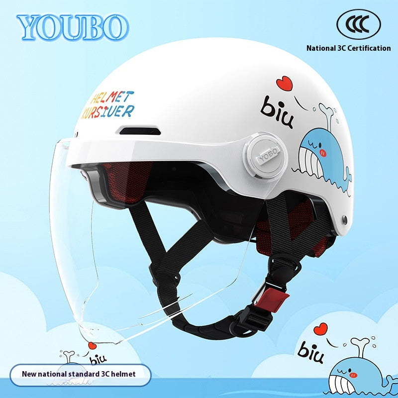 Casque de vélo électrique de skateboard respirant pour enfants
