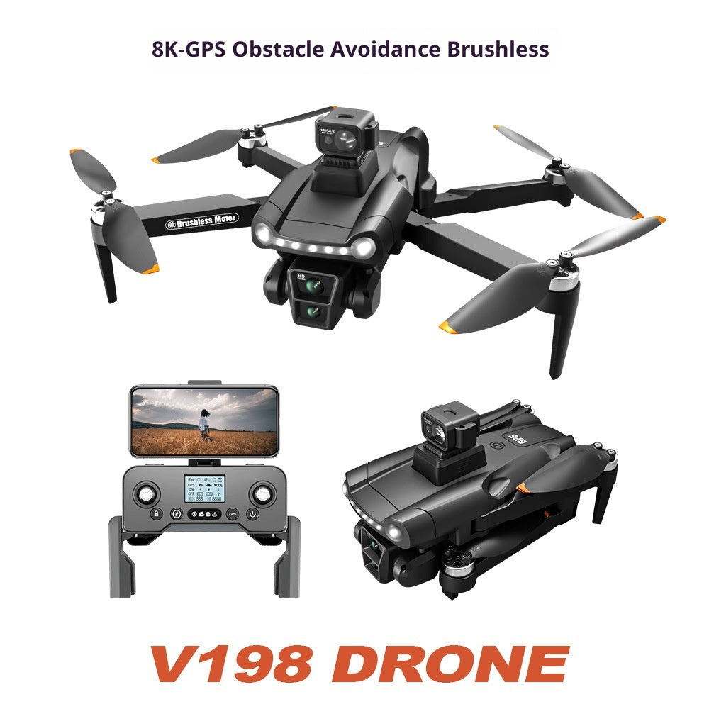 HD Aerial Photography Smart Obstacle-Evitance Toy oreign Trade Quadcopter Remote-Control