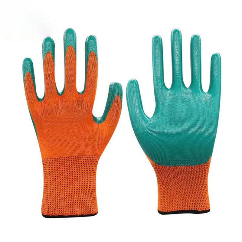 Gants épais en nylon résistant à l'usure Roi Antidérapant