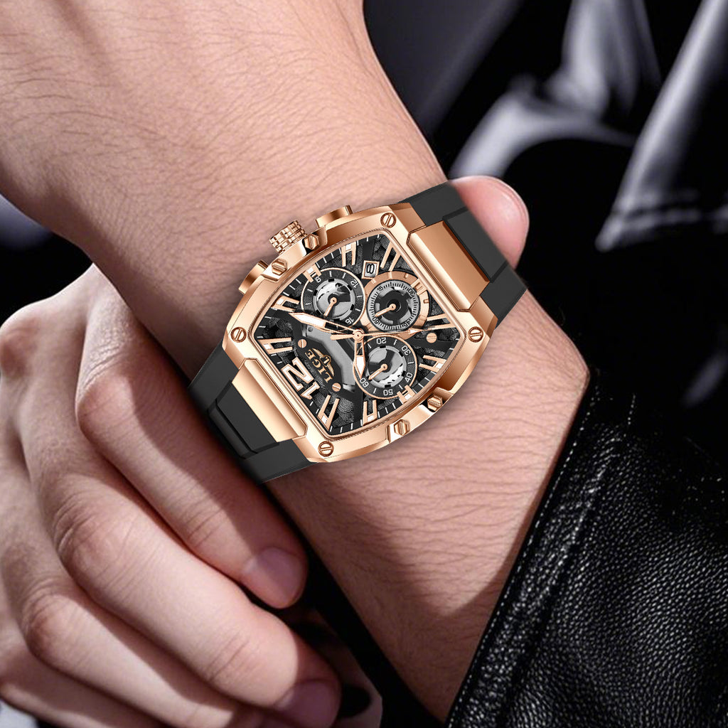 Sports Watch Multifonctionnel Waterproof Calendrier lumineux