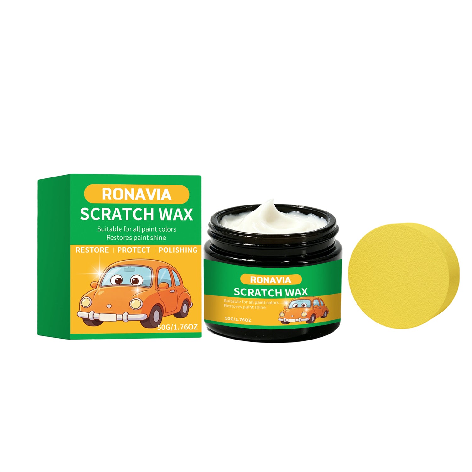 Wax de réparation de scratch d'automobile
