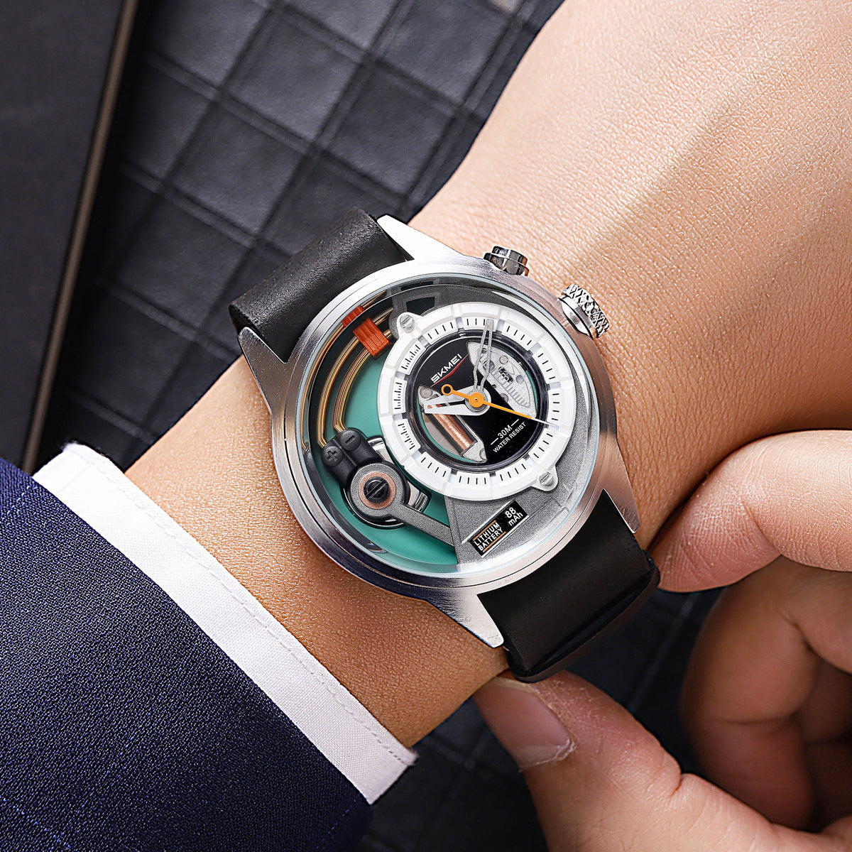 Shimei Montres Créatives Personnalisées Montres Hommes Quartz