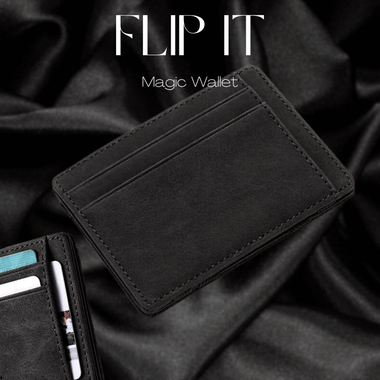 Porte-cartes de Wallet Magic Creative PU pour Homme