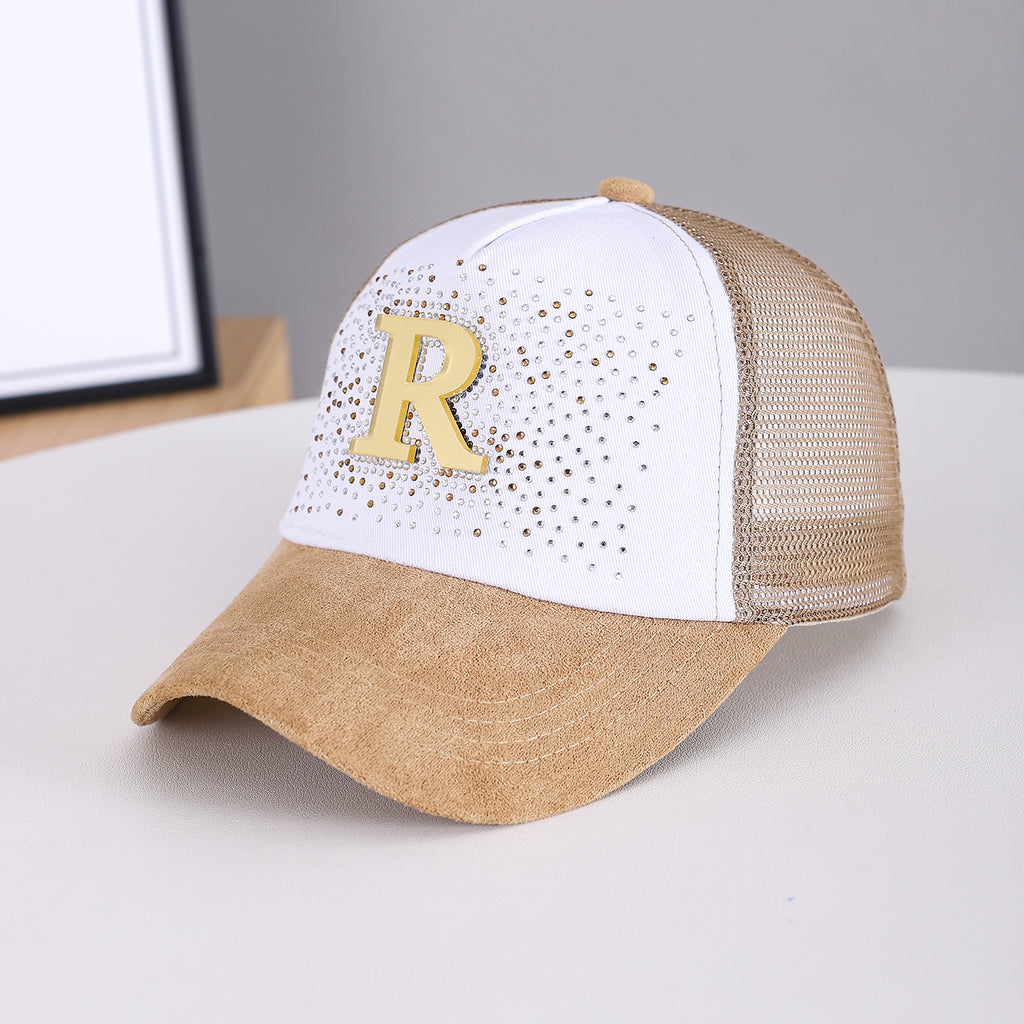 Casquette de baseball respirante multicolore pour femmes d'été
