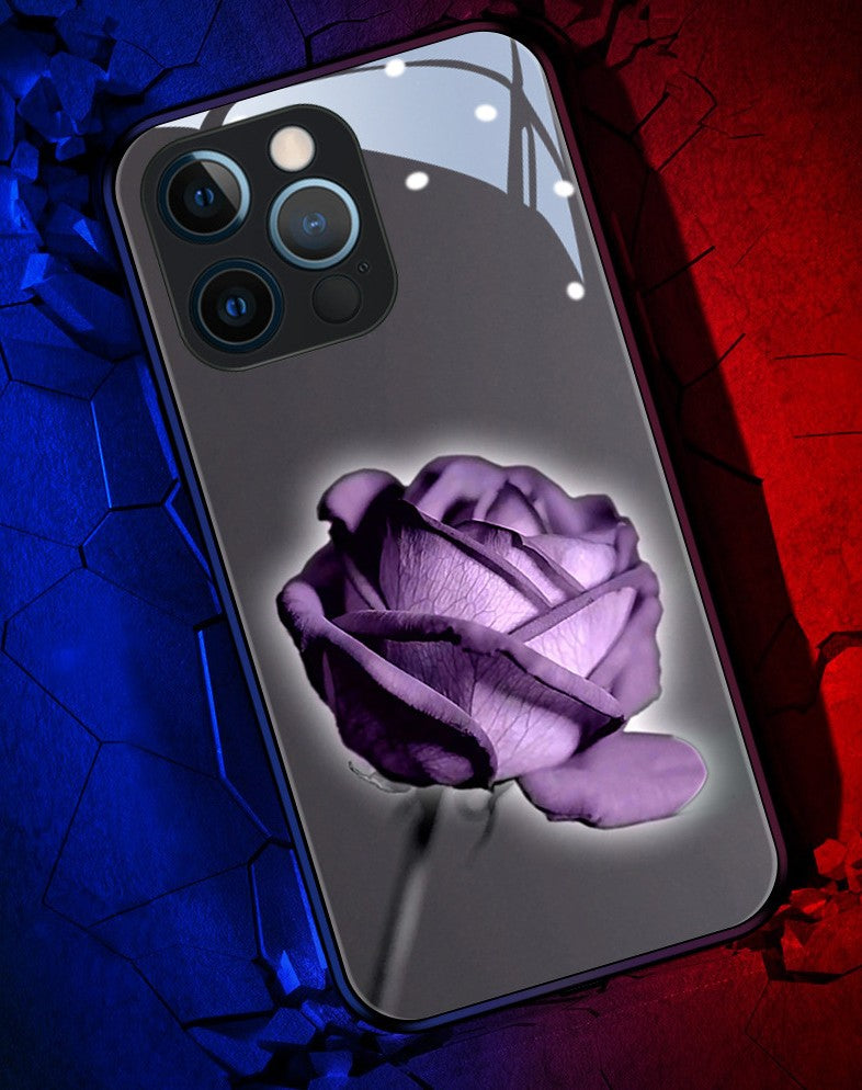 Étui de téléphone imprimé Rose Blossom