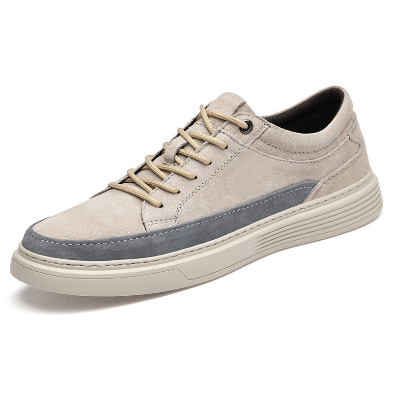Chaussures blanches Étudiant Bas haut sneaker